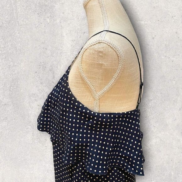 ATM Anthony Thomas Melillo | Women’s 100% Silk Polka-Dot Slip Dress Size XS - Picture 4 of 15
